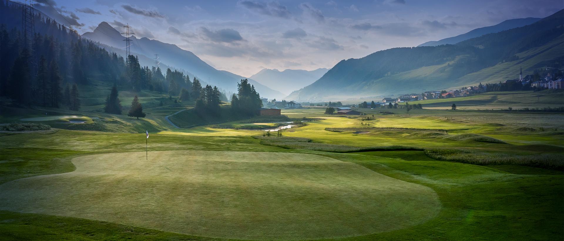 Golf Engadin St. Moritz Headerbild
